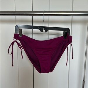 Athleta Burgundy Bikini Bottom